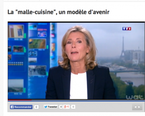 Claire Chazal la présente comme un modèle d'avenir /  JT 13h00 - samedi 3 mai 2015