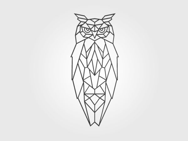 Le Trophée Hibou - noir