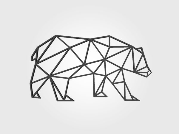 Le Trophée Ours - noir
