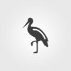 Le Sujet Cigogne - petit modèle - plein