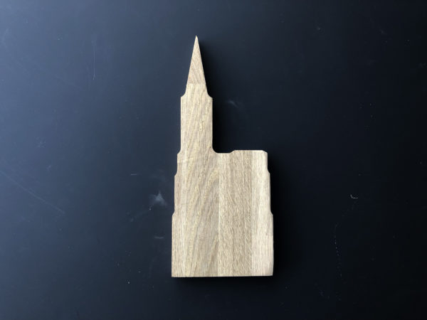 Le Dessous de plat en bois - Cathédrale - plein - petit modèle