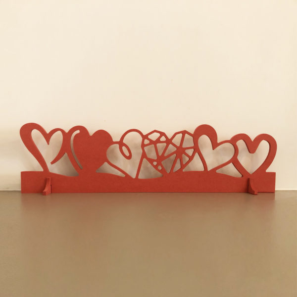 Le Chemin de table - Coeurs
